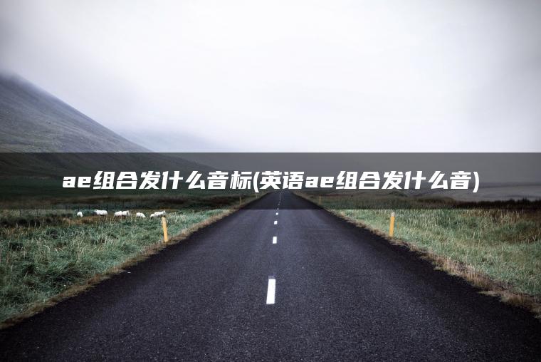 ae组合发什么音标(英语ae组合发什么音)