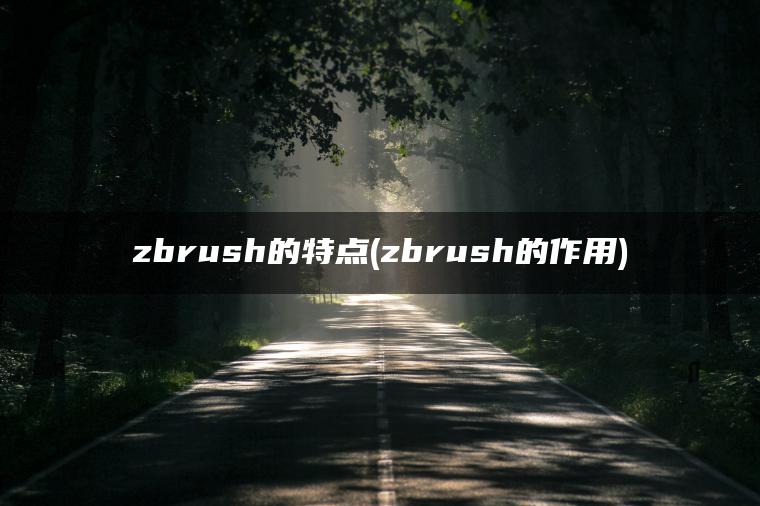 zbrush的特点(zbrush的作用)